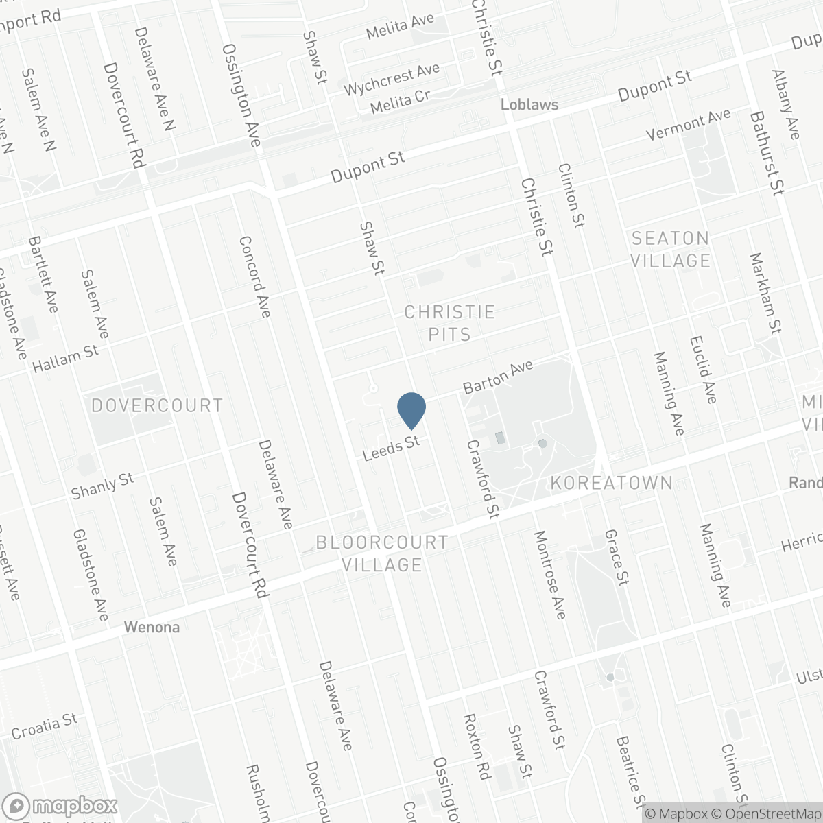 842 SHAW STREET, Toronto, Ontario M6G 3M2